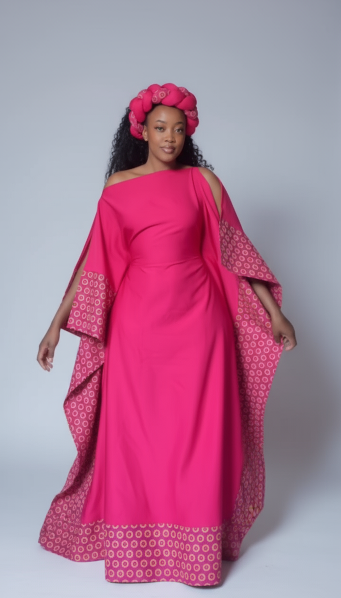 Xhosa black dress
